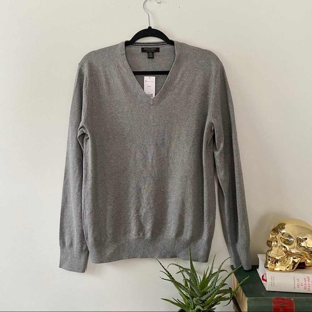 Banana Republic Silk and Cashmere Men’s Sweater